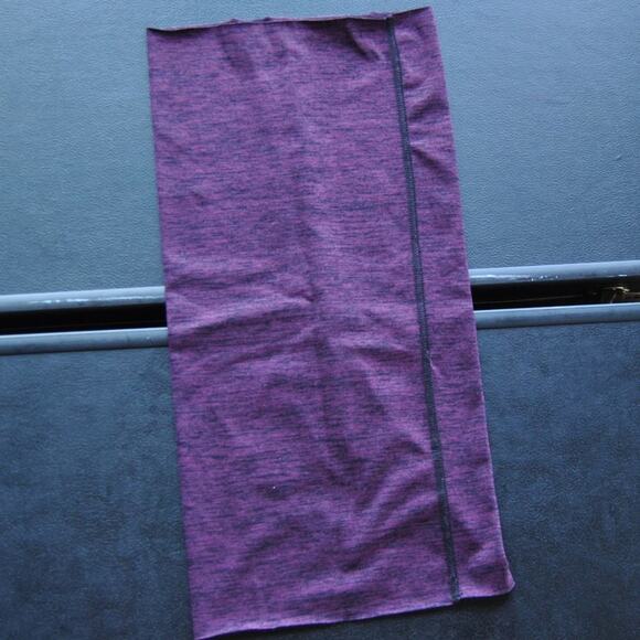 Purple Turtle Neck Gaiter Lightweight, Soft Material - Picture 4 of 4